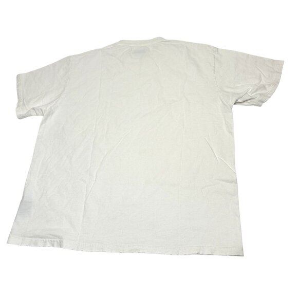 Strawberry Los Angeles Distressed Ecocycle T-Shirt in White - Picture 2 of 4